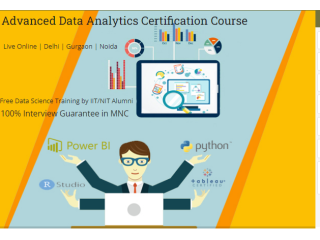 Data Analytics Online Certification Training Programme - Delhi, "SLA Institute" 100% MNC Job, 2023 Sept Offer, Free Python,